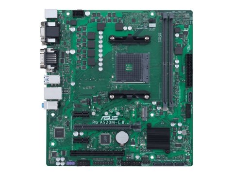 ASUS PRO A520M-C II/CSM AMD A520 Socket AM4 micro ATX