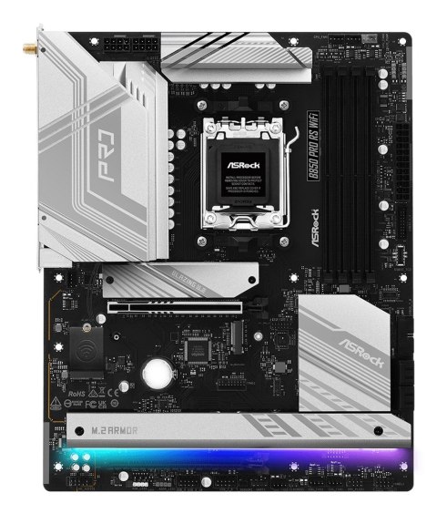 Asrock B850 Pro RS WiFi AMD B850 Gniazdo AM5 ATX