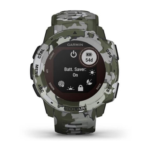 Zegarek Garmin Instinct Solar Camo Zielony (010-02293-06)