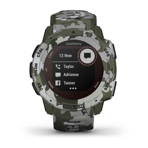 Zegarek Garmin Instinct Solar Camo Zielony (010-02293-06)