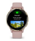 Zegarek sportowy Garmin Venu 3S AMOLED 41mm Golden Rose