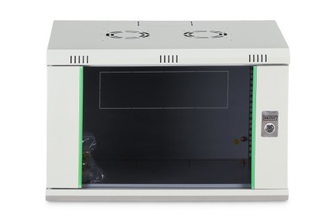 NWS Wandschrank 19" 7HE Digitus 416,15x600x450 mm, Farbe Grau (RAL 7035)