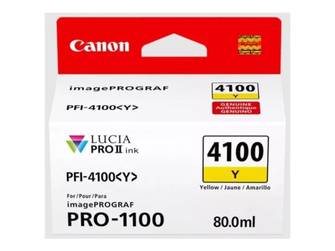 Canon LUCIA PRO II nabój z tuszem 1 szt. Oryginalny Standardowa wydajność Żółty