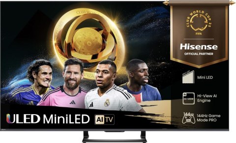 Telewizor Hisense 65U7Q ULED 65'' 4K Ultra HD VIDAA Dolby Atmos DVB-T2 Czarny