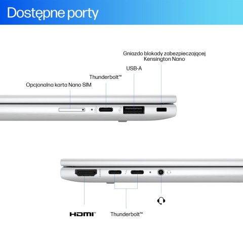 HP EliteBook X G1i Flip Ultra 7 258V 14.0" 2.5K Touch AG 120Hz 400nits 32GB DDR5 SSD1TB Intel Arc WWAN Cam 5MPx 68Wh W11Pro 3Y O