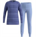 Bielizna termoaktywna - zestaw Odlo Set long ACTIVE WARM SET roz. 140cm Granatowa