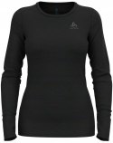 Koszulka damska Odlo BL TOP crew neck l/s MERINO 200 roz. M Czarna