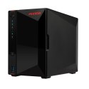 NAS Asustor AS5402T; Tower; 2x (3.5" SATA HDD/ 2.5" SSD); Intel Celeron N5105, 4GB DDR4 SODIMM (max. 16GB), 2x 2.5GbE, 4x M.2 22