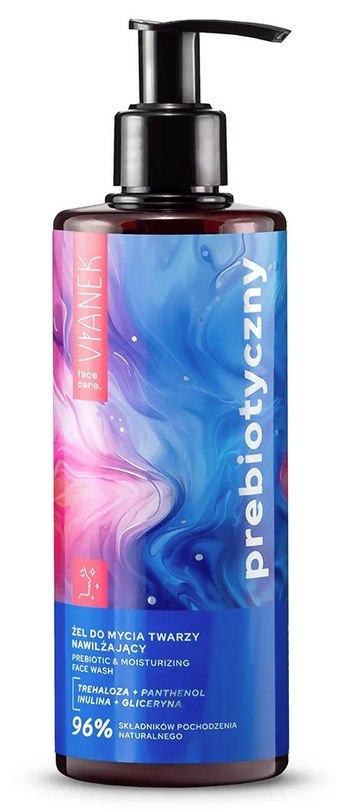 VIANEK Prebiotyczny żel do mycia twarzy nawilżający z trehalozą 300ml SYLVECO