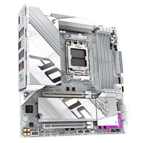 Płyta główna GIGA B850M AORUS ELITE WF6E ICE AM5 DDR5 µATX