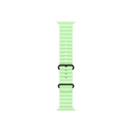 Apple Pasek 49mm Neon Żółty Ocean Band - Tytanowy Czarny