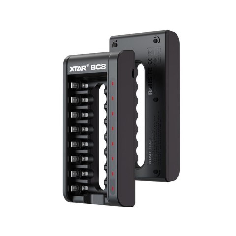 XTAR ŁADOWARKA DO AKUMULATORÓW R03 / AAA ORAZ R6 / AA LI-ION 1,5V / NIMH BC8