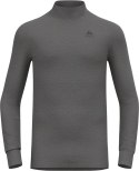 Koszulka męska ODLO BL TOP turtle neck l/s ACTIVE WARM roz. L Szara