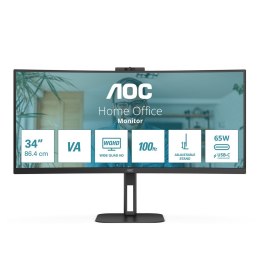 AOC V5 CU34V5CW/BK LED display 86,4 cm (34