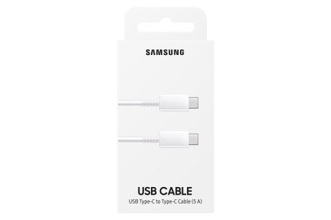 Samsung Cable Type C to C, 5A, White