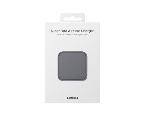 Samsung Flat Induction Pad, Quick Charge 15W (mains charger not included) Black