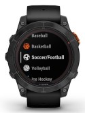 Zegarek sportowy Garmin Fenix 7 Pro Solar Edition Slate Grey / Black Band