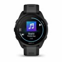 Zegarek sportowy Garmin Forerunner 165 Music AMOLED 43mm Black/­Slate Grey