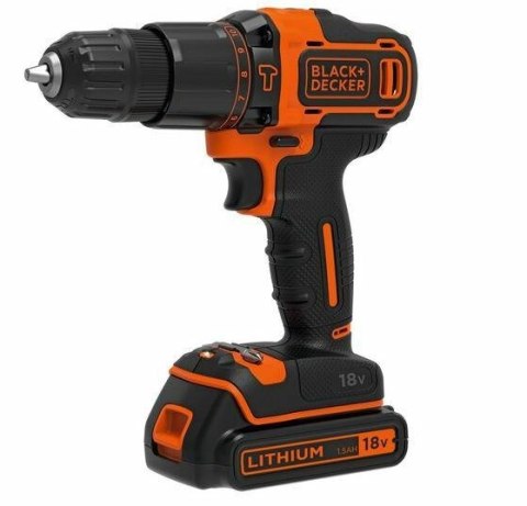 Black & Decker BDCHD18KB-QW wiertło Czarny, Pomarańczowy