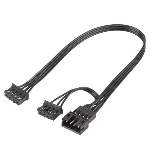 Silverstone Shark Force 160 ARGB Obudowa komputera Wentylator Czarny, Biały 1 szt.