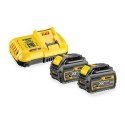 Zestaw akumulatorów z ładowarką do Dewalt XR DeWalt XR Flexvolt DCB118T2 (Li-Ion)