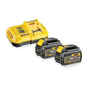 Zestaw akumulatorów z ładowarką do Dewalt XR DeWalt XR Flexvolt DCB118T2 (Li-Ion)