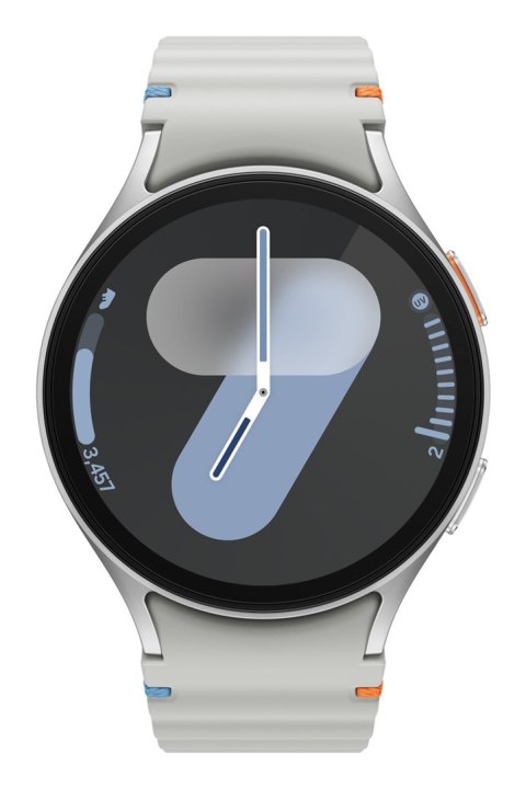 Samsung Galaxy Watch7 3,81 cm (1.5") AMOLED 44 mm Cyfrowy 480 x 480 px Ekran dotykowy Srebrny Wi-Fi GPS