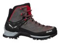 Salewa MTN Trainer Mid GTX Męski Dorosły Ciemnoszary, Szary, Czerwony