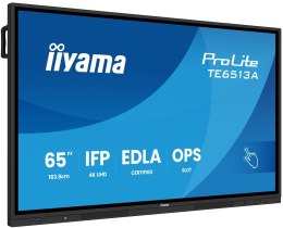 Monitor interaktywny iiyama TE6513A-B1AG 65 cali UHD IR 40 punktów dotykowych