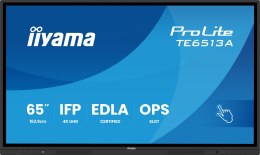 Monitor interaktywny iiyama TE6513A-B1AG 65 cali UHD IR 40 punktów dotykowych