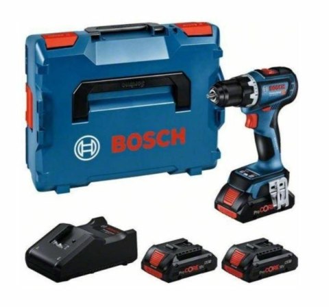 Bosch Wkrętarka GSR 18V-90 C 3xPC4,0Ah 64/36Nm LB