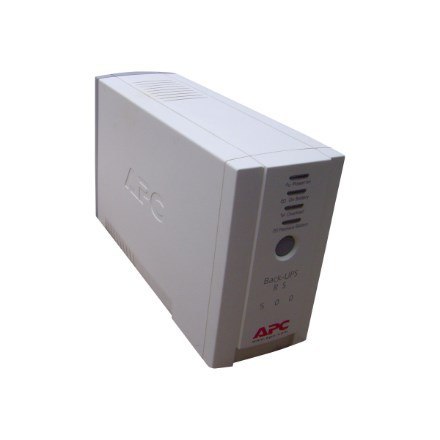 APC Back-UPS Czuwanie (Offline) 0,5 kVA 300 W 4 x gniazdo sieciowe