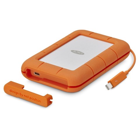 LaCie Rugged USB-C zewnętrzny dysk twarde 5 TB USB Type-C 3.2 Gen 1 (3.1 Gen 1) Szary, Żółty