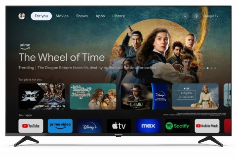 Telewizor SHARP 50" 50GL4260E 127cm 4K Ultra HD Smart TV Wi-Fi Czarny