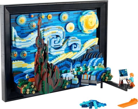 LEGO IDEAS 21333 GWIAŹDZISTA NOC - VINCENTA VAN GOGHA
