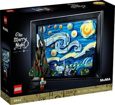 LEGO IDEAS 21333 GWIAŹDZISTA NOC - VINCENTA VAN GOGHA