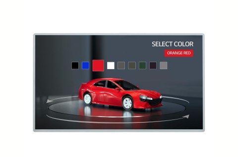 LG 27TNF3K-S signage display Płaski panel Digital Signage 68,6 cm (27") LED 300 cd/m2 Full HD Srebrny Ekran dotykowy WebOS 16/7