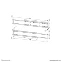 Neomounts uchwyt do telewizora dual screen ADM-875BL2