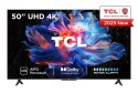 Telewizor TCL LED 4K, 50V6C, 50, Smart TV, Telewizja Google TV, UHD, Czarny