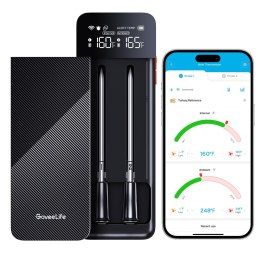 Termometr bezprzewodowy do mięsa GoveeLife B5192 Smart Wireless z 2 sondami