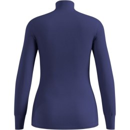Bielizna termoaktywna z długim rękawem Odlo BL TOP turtle neck l/s ACTIVE WARM roz. M Niebieska