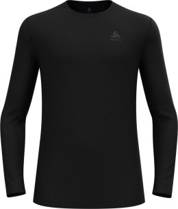 Koszulka męska ODLO Merino 160 BL Top Crew Neck l/s roz. L Czarna