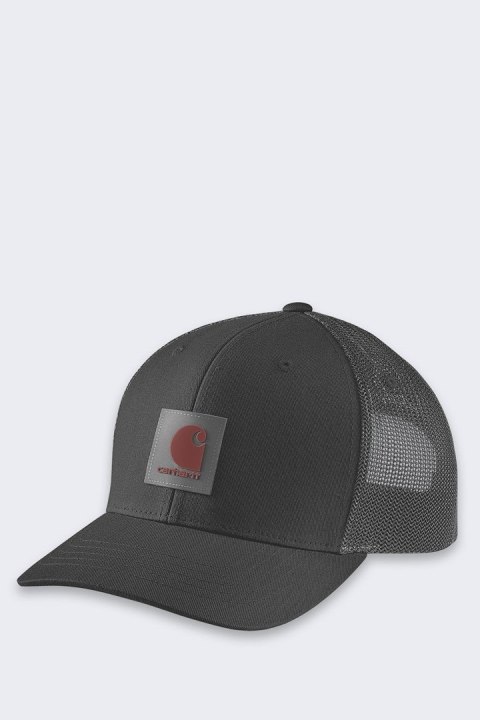 Czapka z daszkiem Carhartt Twill Mesh-Back Logo Patch Cap - black