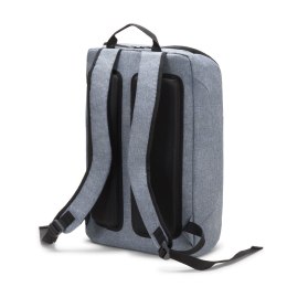Eco plecak Motion na laptop 13-15.6 cali, niebieski denim