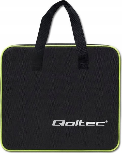 Qoltec Mobilna ładowarka do samochodu elektrycznego EV z regulacją 2w1 Typ2 11kW 400V 5 PIN CEE LCD Przenośna Wallbox 5m