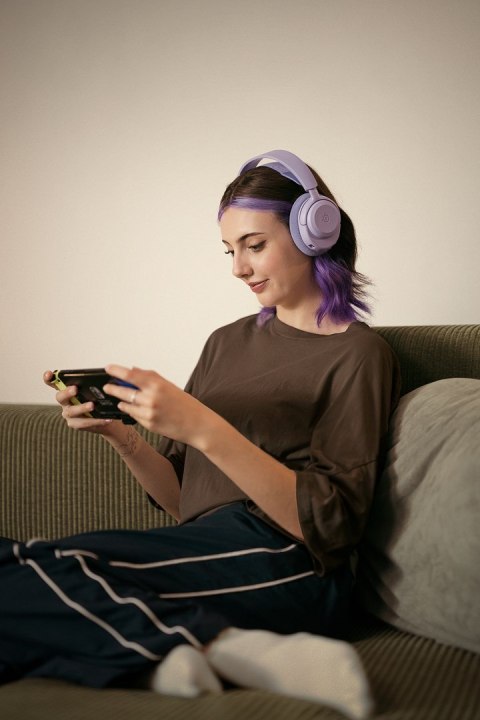 Słuchawki Steelseries Arctis Nova 3P Wireless do Playstation, Levander