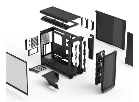 Obudowa Fractal Meshify 3 XL Black RGB TG Midi Tower Gaming Gehäuse