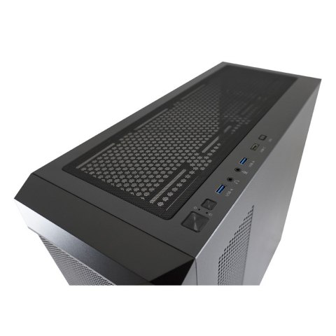 LC-Power Gaming 804B - Midi Tower - obudowa PC - ATX - micro ATX - Mini-ITX - Metal - Plastik - Szkło hartowane - 16 cm