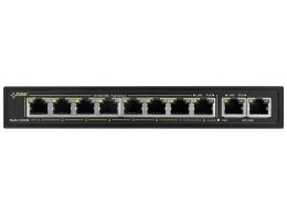 PULSAR SG108 łącza sieciowe Gigabit Ethernet (10/100/1000) Obsługa PoE Czarny