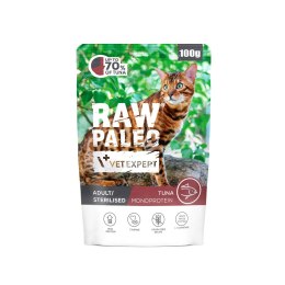 VetExpert Raw Paleo Adult/Sterilised Cat Tuna 100g